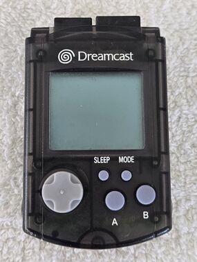 Sega Dreamcast Visual Memory Unit VMU Black HKT-7000 *Batteries Not Included*